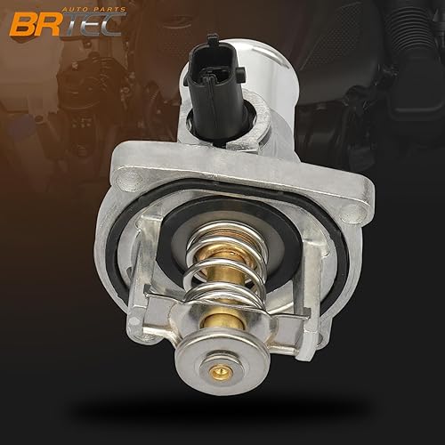 Miniatura 8 de 96984104 Conjunto de carcasa del termostato del refrigerante del motor para Chevy Aveo/Aveo 5 2009 2010 2011, Cruze 2011 2012 2013 2014 2015 2016,