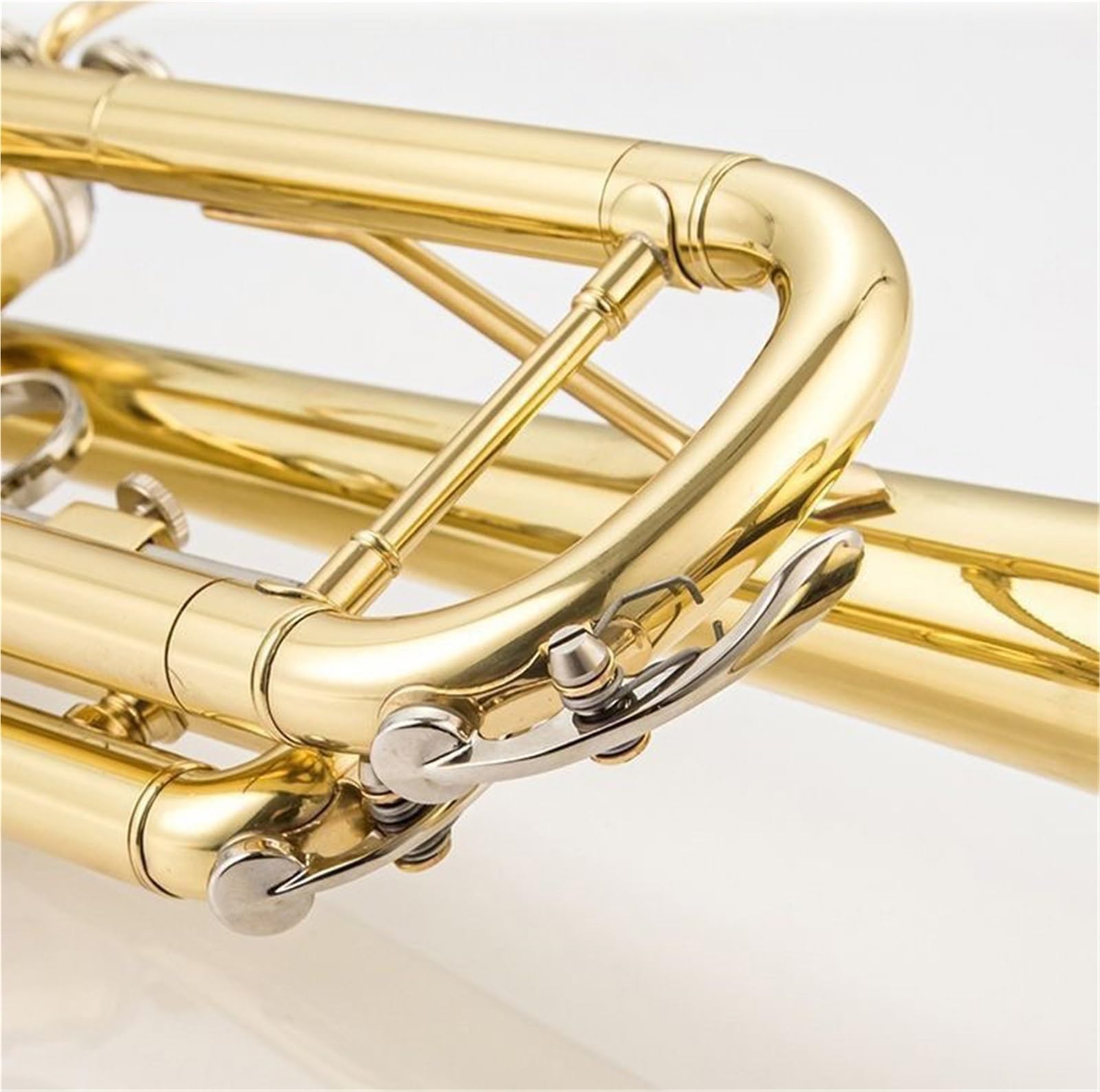 Zestaw instrumentów dętych blaszanych trąbka Trzytonowy Instrument Trąbkowy W Tonacji B Dur Dla Początkujących Do Gry I Testowania Korpusów Perkusyjnych I Trąbkowych