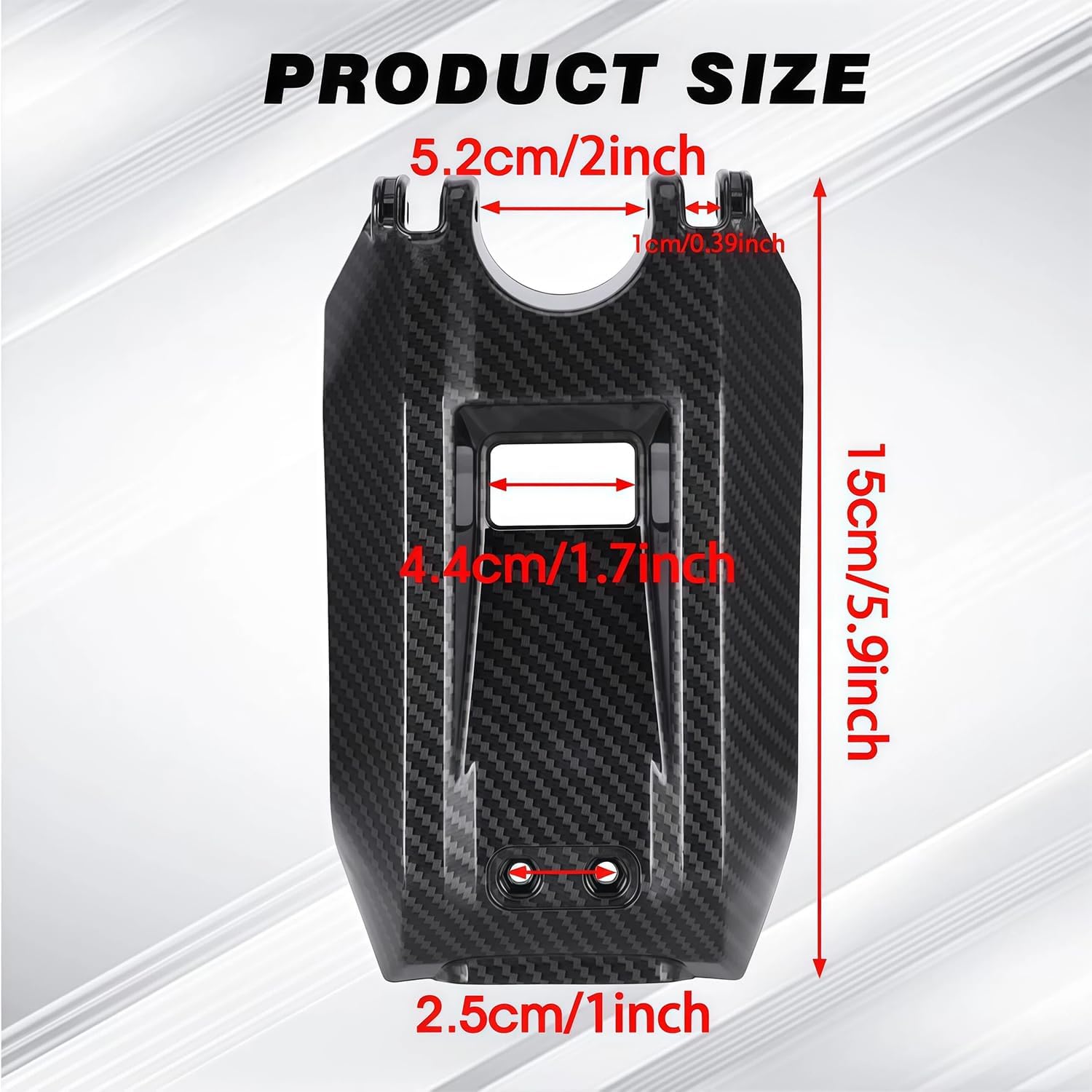 JFG RACING Sur Ron Battery Cover Carbon Fiber Pattern for SurRon Light Bee X/S Electric Dirt Bike