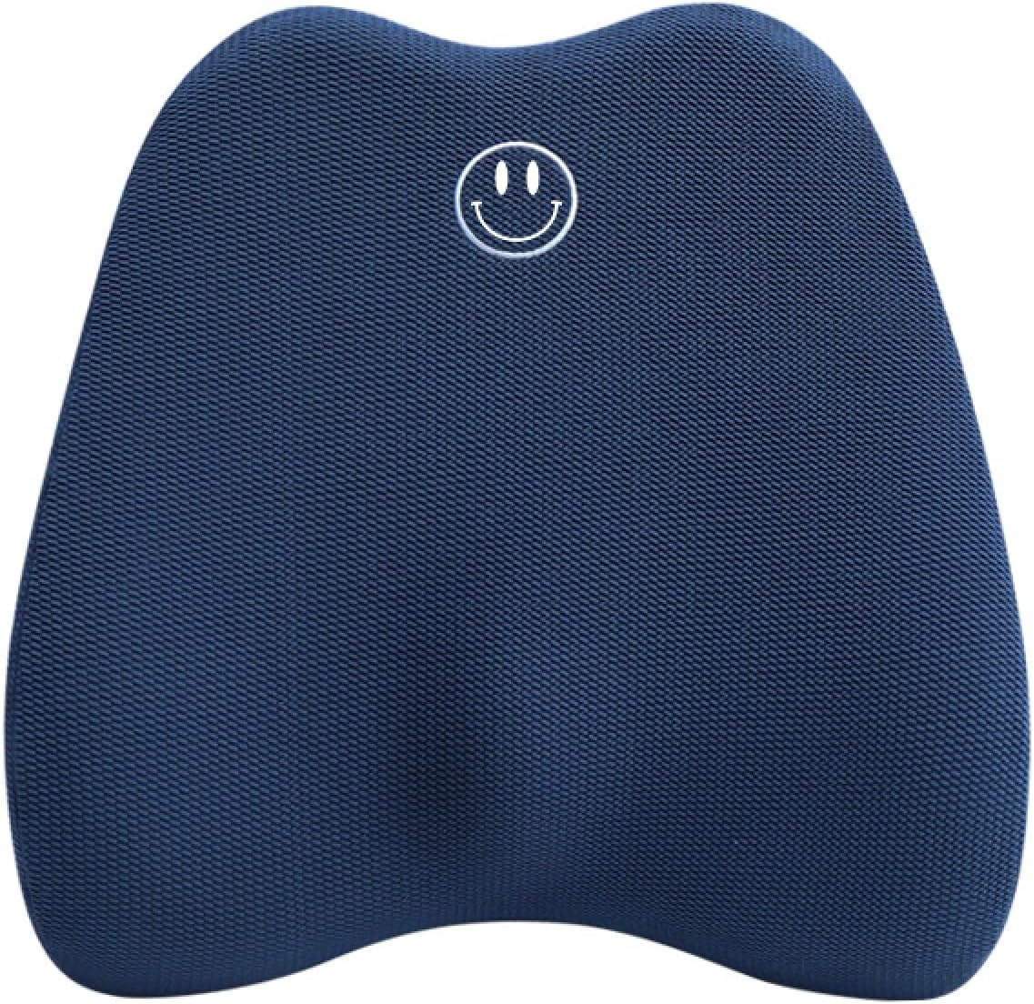 Ergonomic Lumbar Support Pillow, Memory Foam, Breathable Mesh Cover, Adjustable Straps, Pain Relief for Lower Back, Office Chair, Car Seat, Gaming Chair