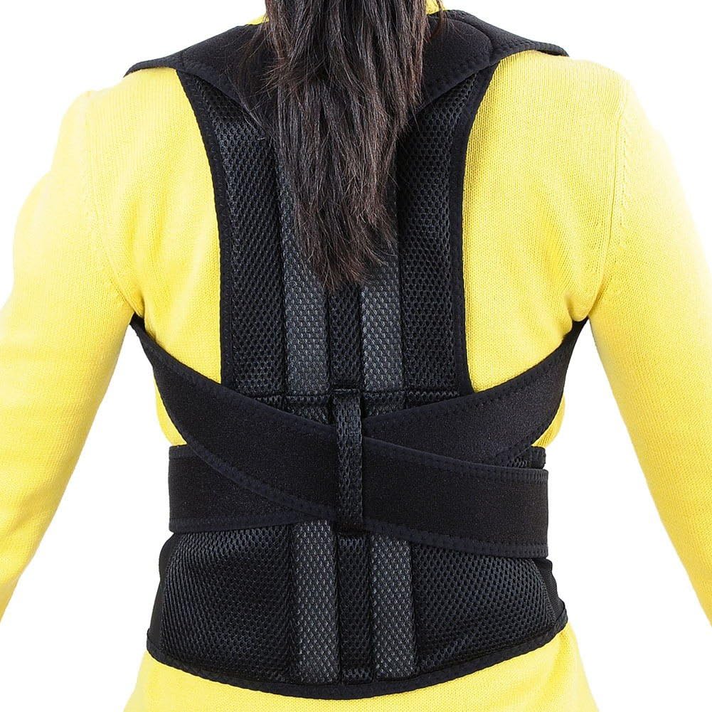Adjustable Back Posture Corrector Brace Posture Support Correction Belt for Men Women Back Shoulder Support Belt L