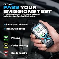 Vista 3 de BLCKTEC 420 Bluetooth OBD2 Scanner Diagnostic Tool - Vehicle Code Reader for Car - Clears Check Engine Light - Comes with Premium OBD App On IOS &