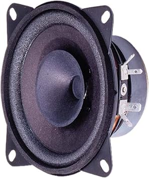 NEDIS Visaton Best Price Square Speaker, FR 10 HM, 4 OHMS 4898, Black