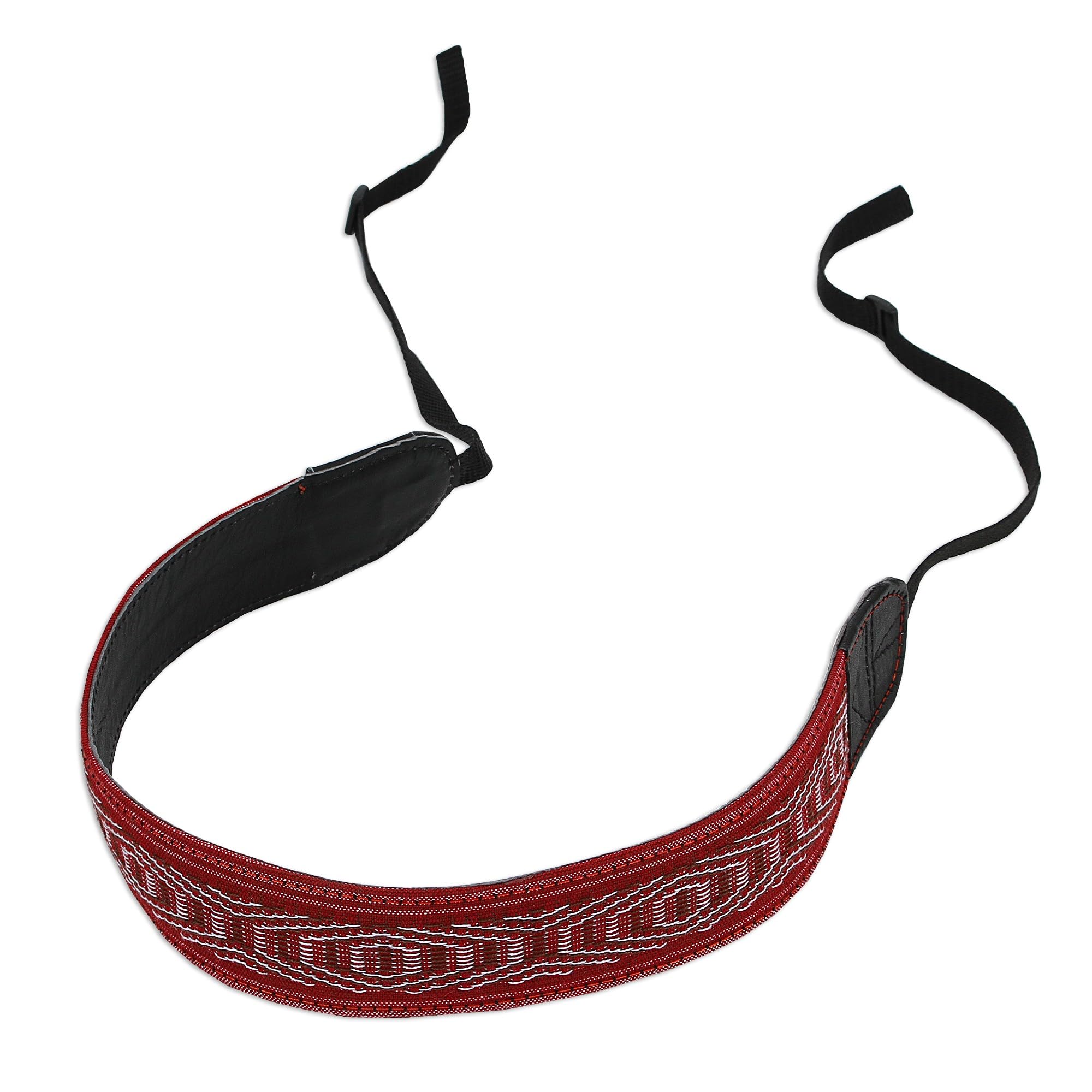 Correa de cámara roja Chic Catch de algodón con talla única universal 5