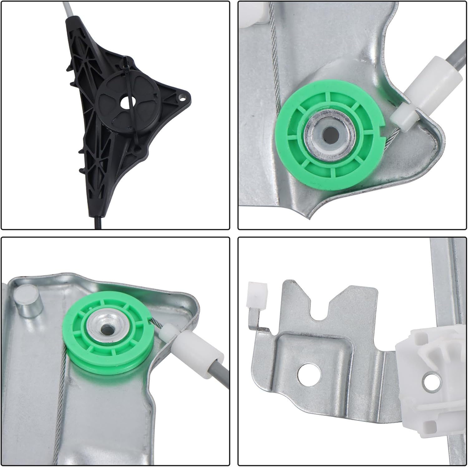 Silscvtt Front Right Power Window Regulator without Motor Replacement for Infiniti FX37 2013 QX70 2014-2017 807201CA0A