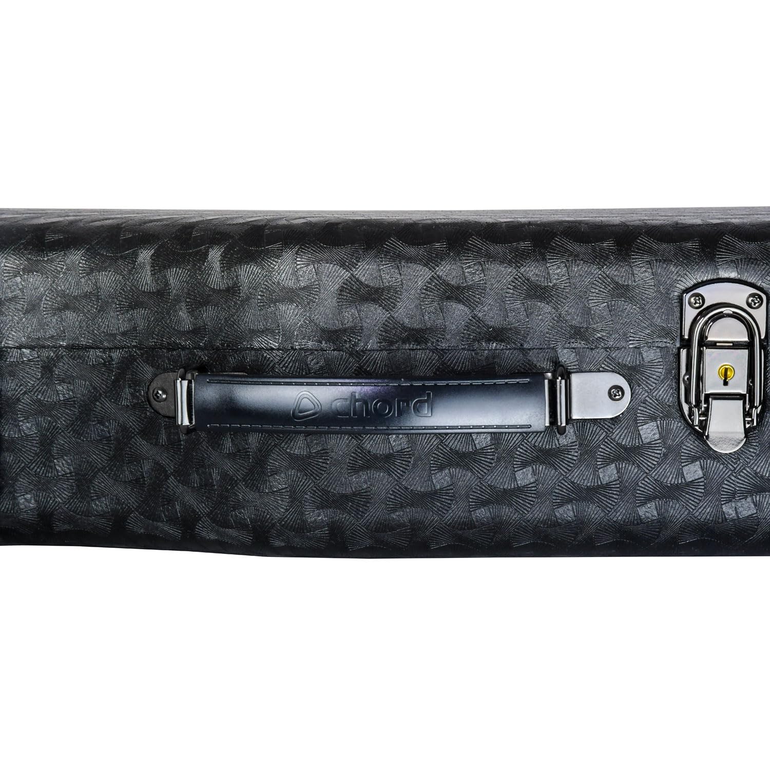 Chord Custodia per chitarra elettrica in EPP | Custodia rigida leggera per chitarra con interno imbottito in peluche, supporto per il collo e sicurezza bloccabile per chitarre Fender, Squier