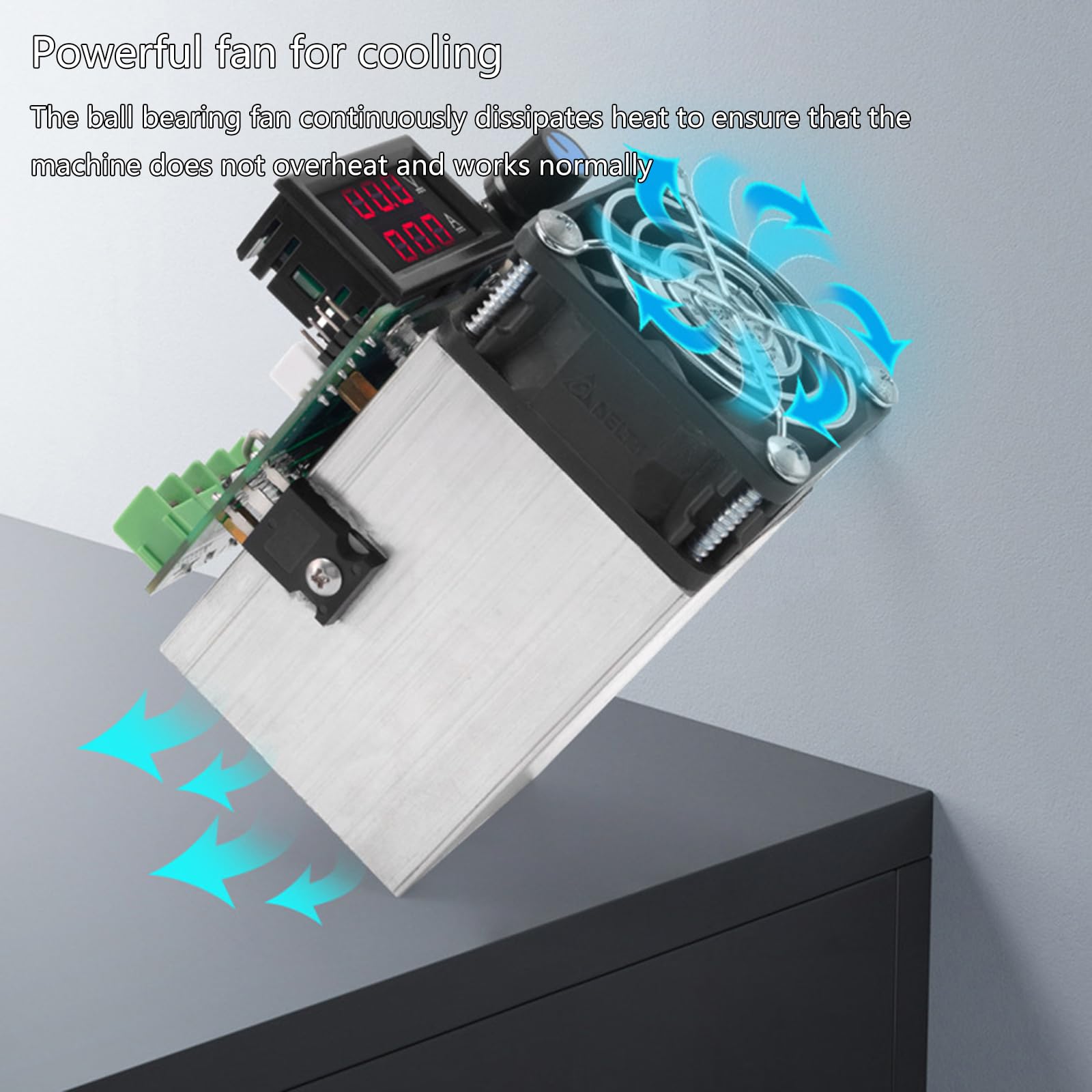 Tester a corrente costante da 100 W/250 W, controllo accurato con display corrente, ventola di raffreddamento 100 W/250 W, modalità e tester di controllo
