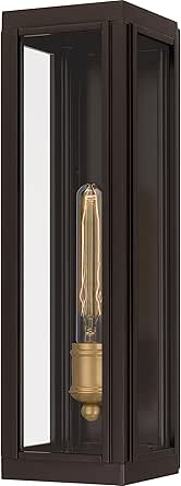 Quoizel Avon 1-Light Western Bronze Outdoor Wall Lantern