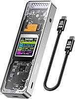 Vista 8 de DOCKCASE Edición Explorer Carcasa M.2 NVMe SSD, Soporta 10s PLP Previene Pérdida de Datos de Escritura, USB 3.2 Gen 2 Tipo-C (10 Gbps), se adapta a