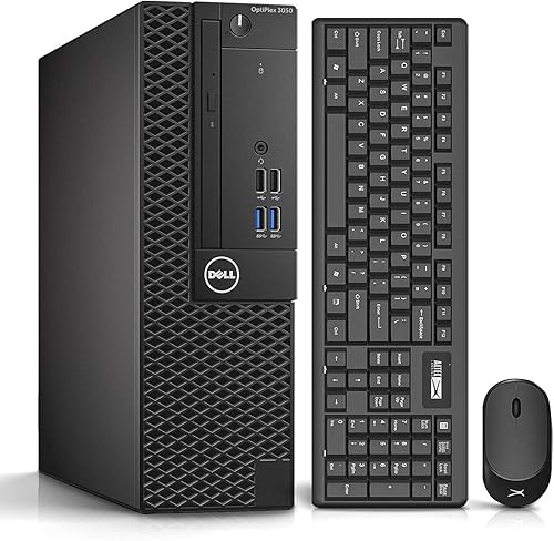 Dell Computadoras de escritorio OptiPlex 3050, RAM DDR4 de 32 GB SSD M.2 NVMe de 512 GB, WiFi integrado Intel, Bluetooth, i5-6500 3.2 GHz,