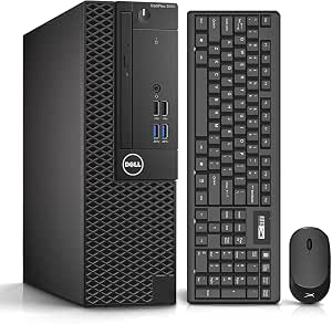 Dell OptiPlex 3050 Desktop Computer, 32GB RAM, 512GB SSD, Intel i5-6500, WiFi 6, Windows 11 Pro (Refurbished)