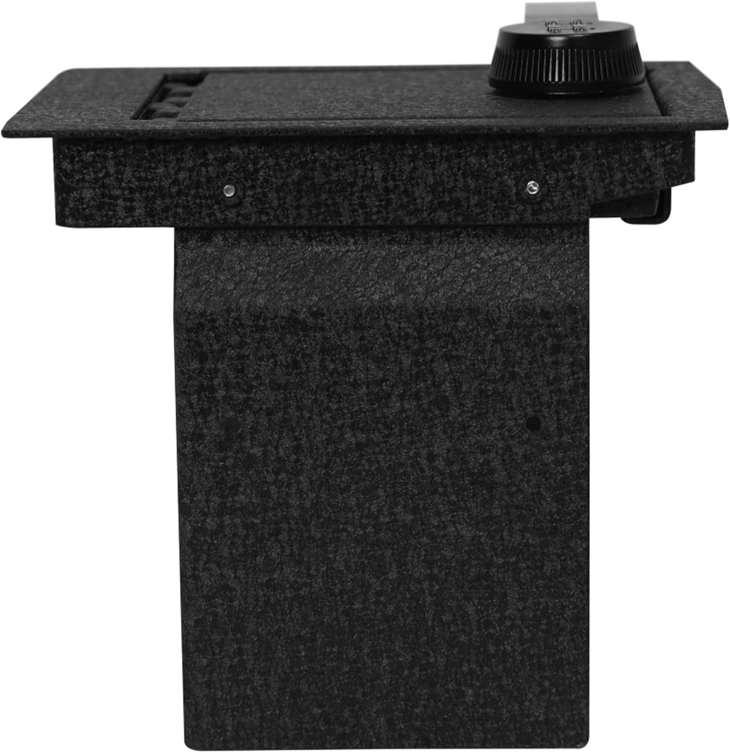 Black Horse Center Console Safe , Black Gun Box Organizer, with 4 Digit Combination Resettable Lock