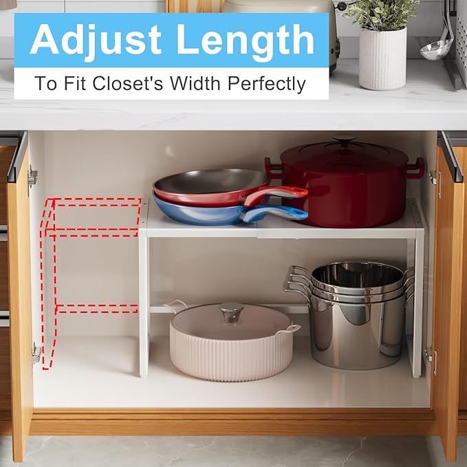 Estante metálico ajustable para cocina 110 lbs carga miniatura 4