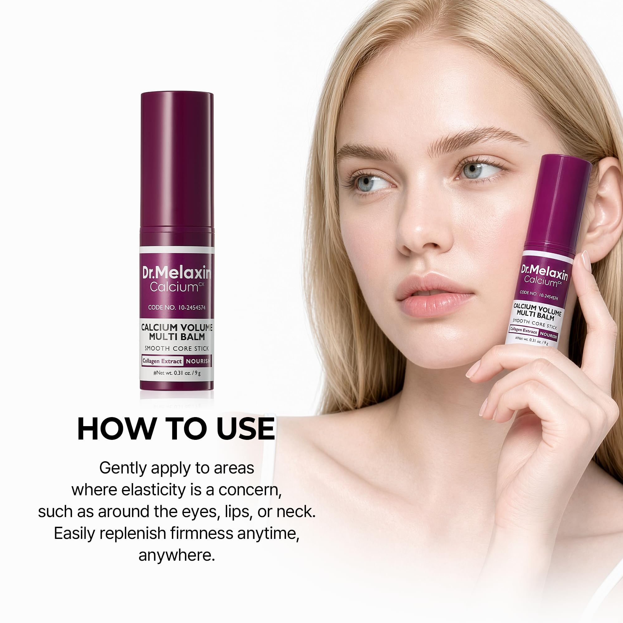 Dr.Melaxin Collagen Balm - Wrinkle Stick & Dark Circles -9
