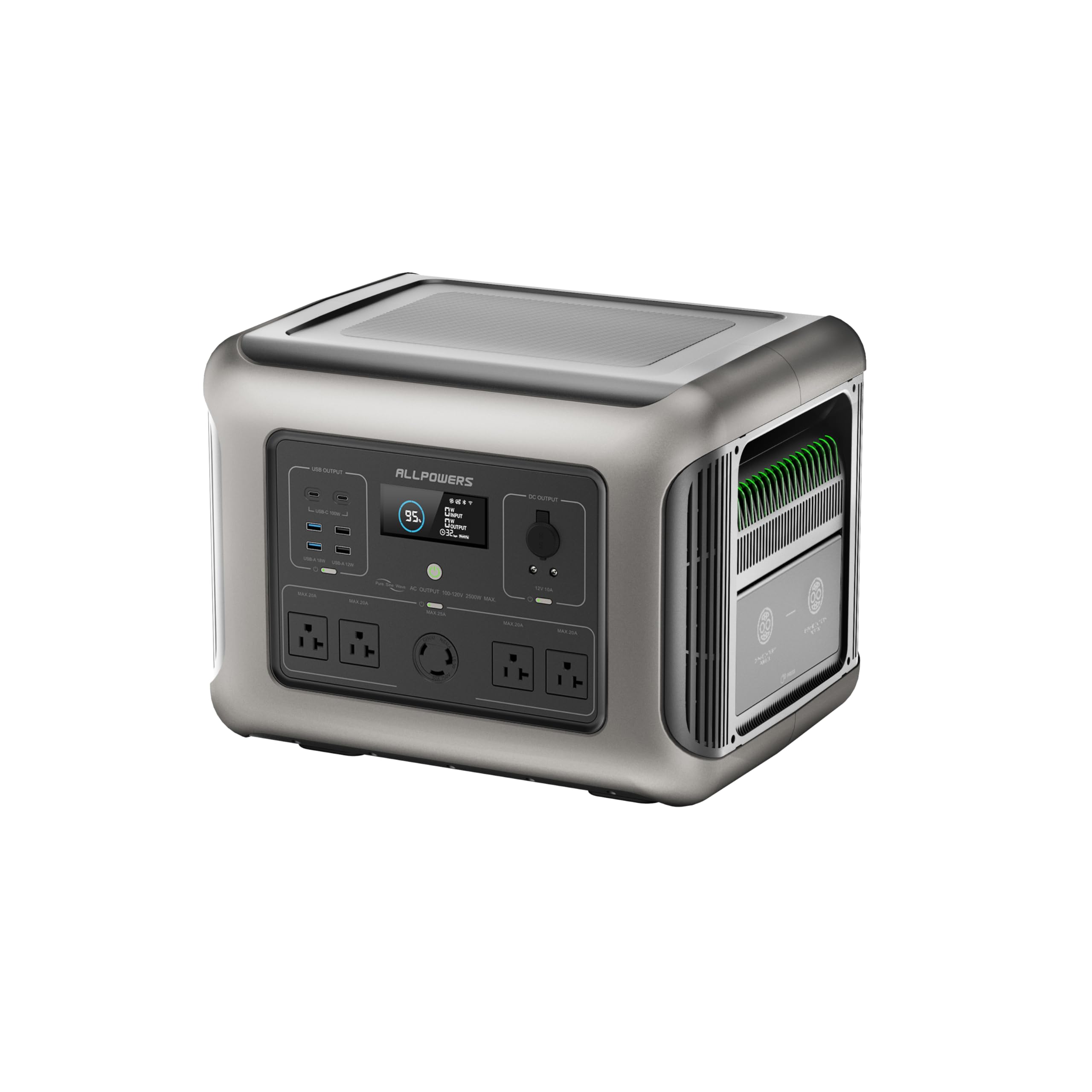 Amazon.co.jp: ALLPOWERS R2500 ポータブル電源 2016Wh大容量 