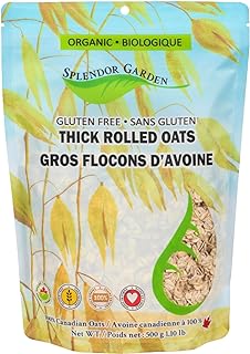 Splendor Garden Organic Gluten Free Thick Rolled Oats - 500 g