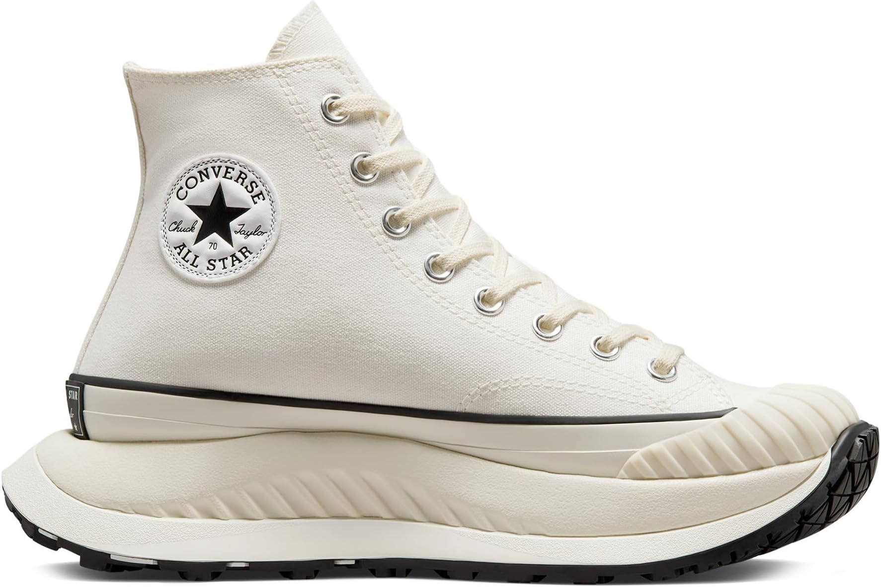 converse hi top off white