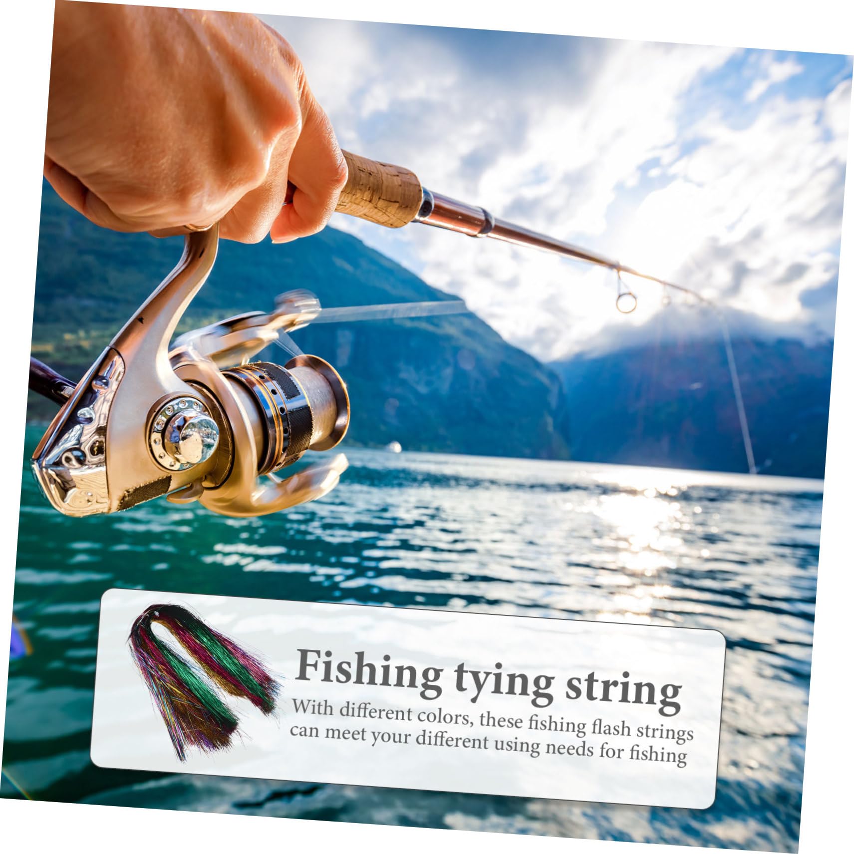 BESPORTBLE 10pcs Fishing Lightweight Portable Fly Tying Device for Enhanced Fishing Success Durable Materials