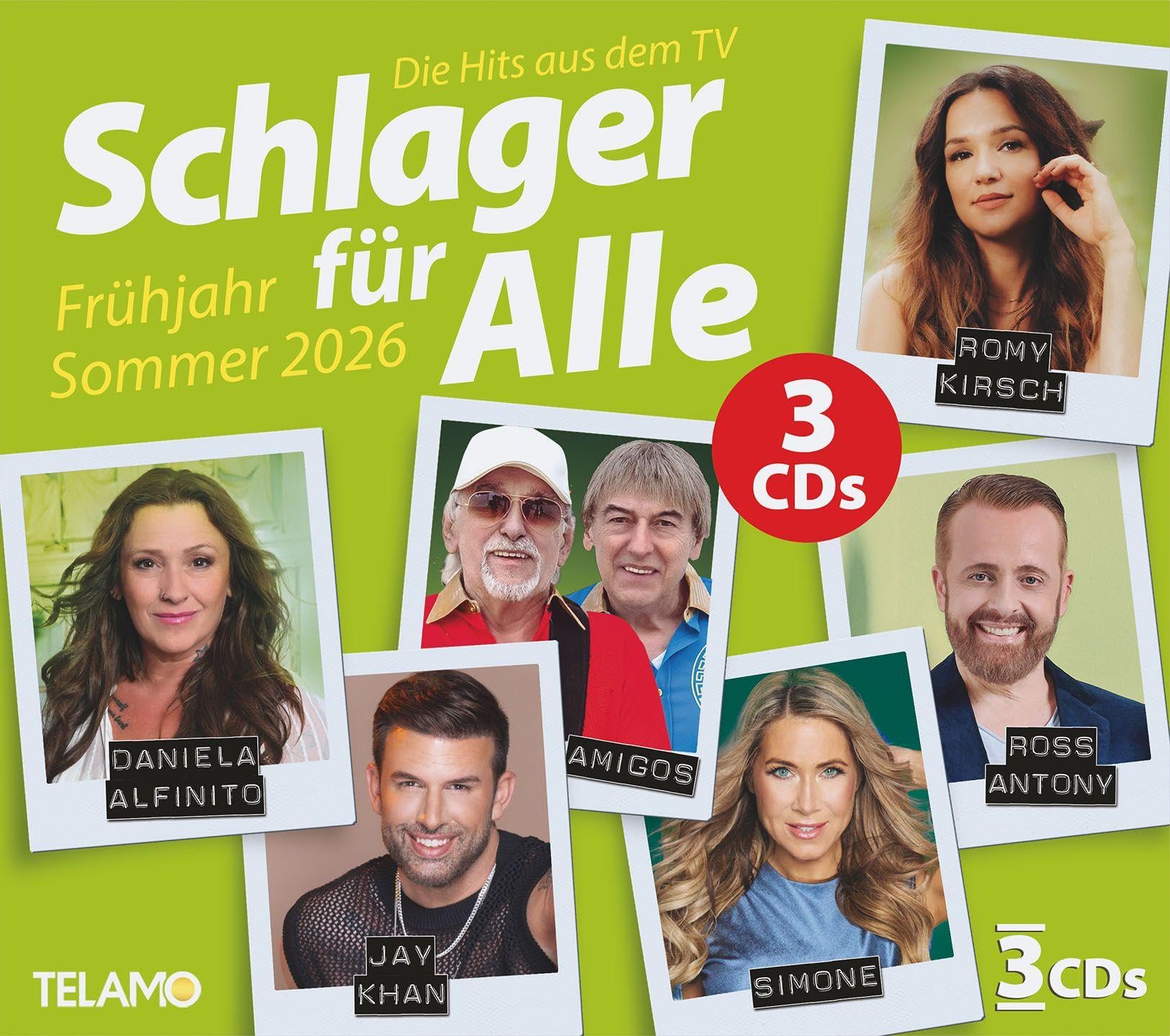 Schlager Für Alle - Frühjahr/Sommer 2026 (3cd)