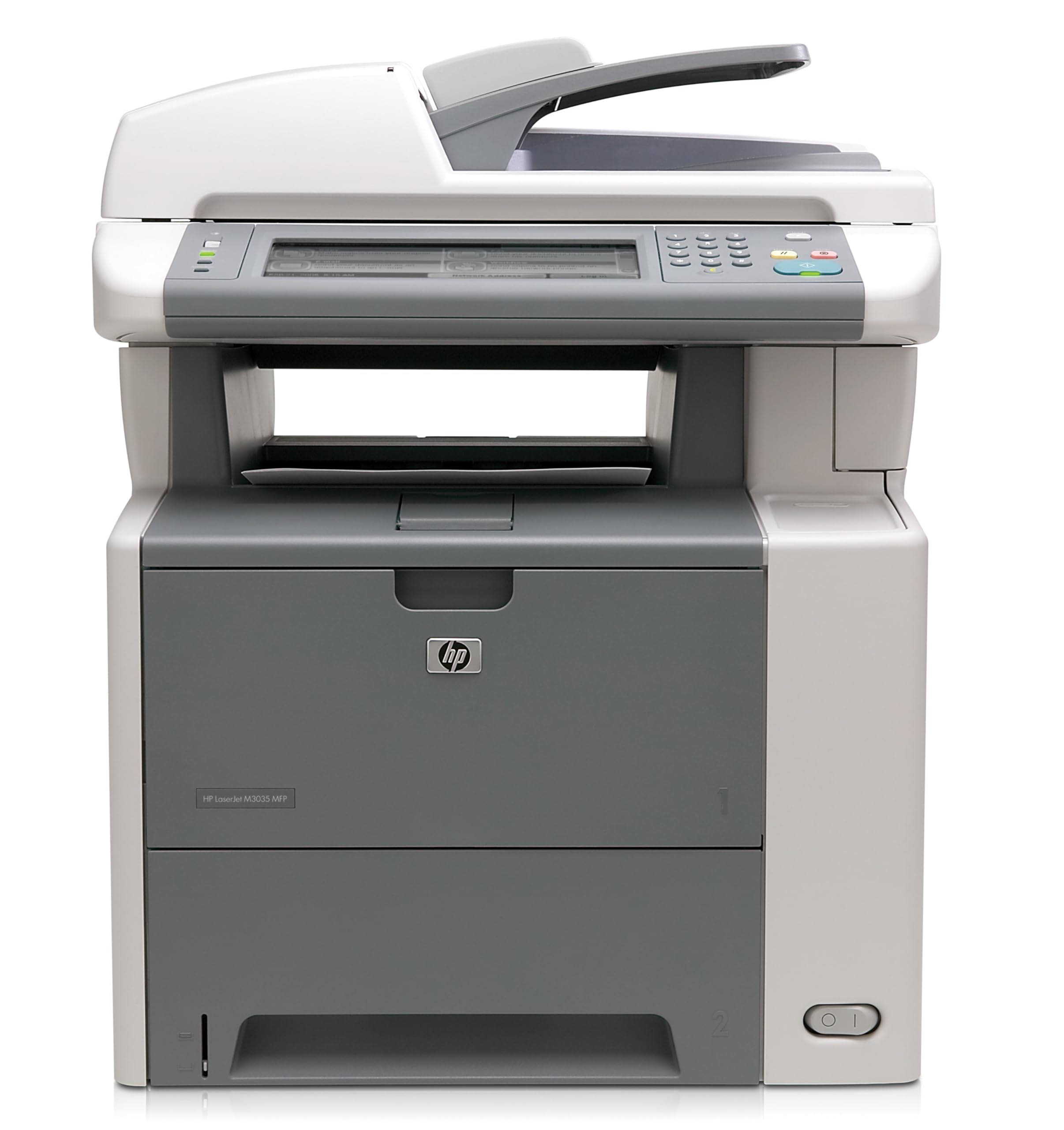 HP LaserJet M3035 - Impresora multifunción (Laser, Mono, Mono, 35 ppm, 1200 x 1200 DPI, 33 ppm) Gris, Color blanco