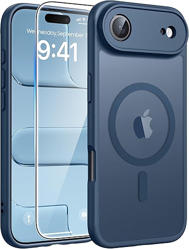 Miniatura 13 de FNTCASE Funda para iPhone Air: [Compatible con Magsafe] Fundas translúcidas mate con [protección completa de la cámara] [protector de pantalla]