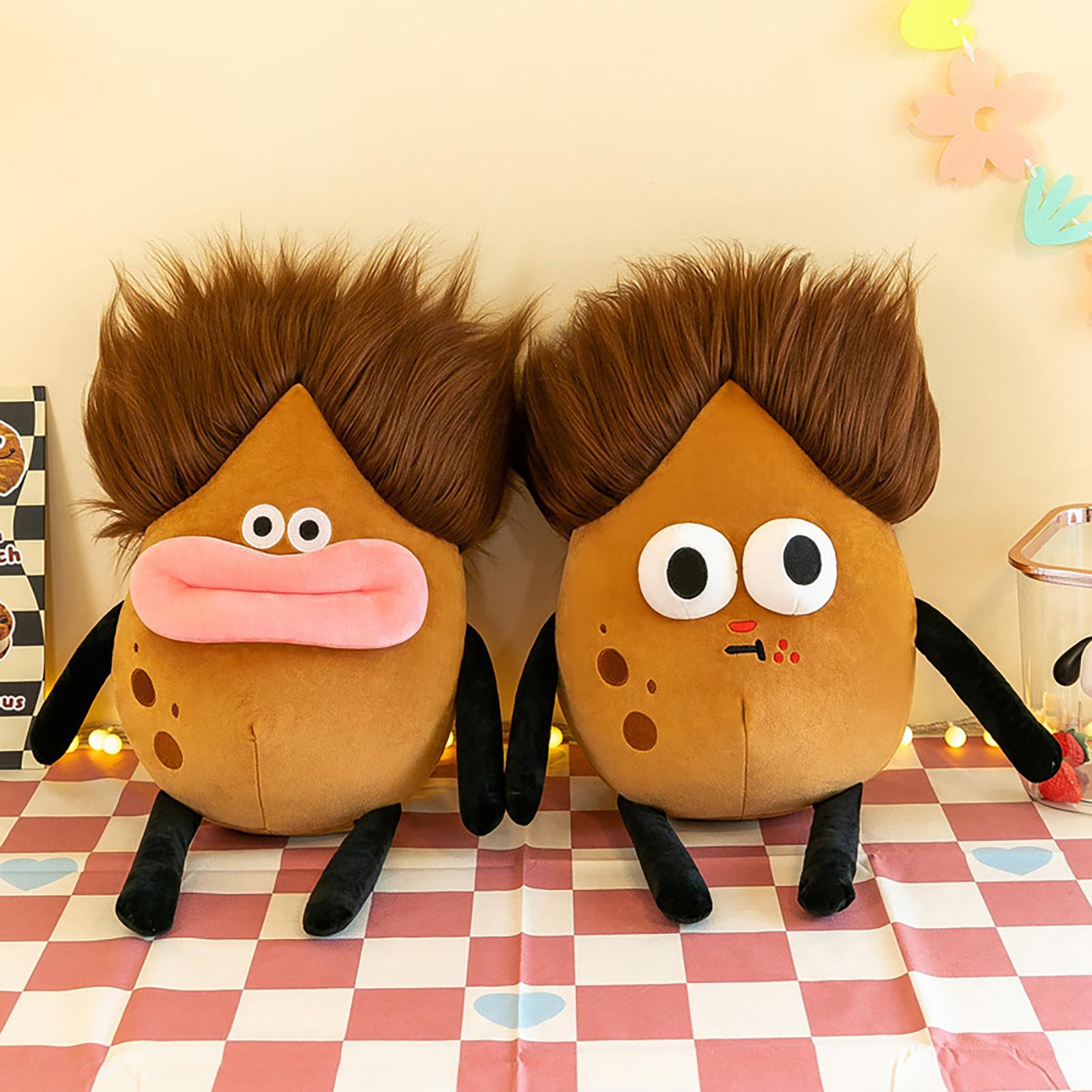 Amazon.co.jp: Nabucery おもちゃのポテトのぬいぐるみ、面白いポテト