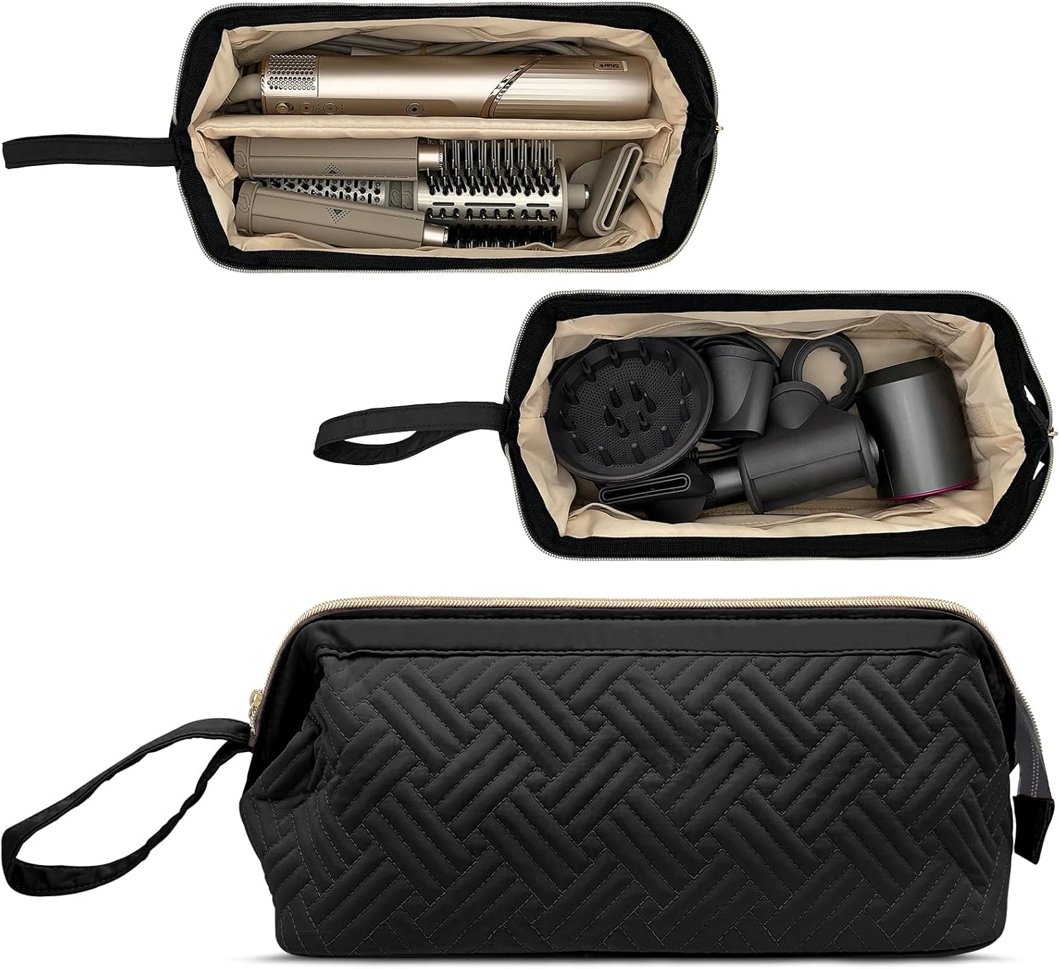 Hair Tools Travel Bag for Shark Flexstyle | Portable Carrying Case for Dyson Airwrap Hair Dryer Brush Revlon Hair Tools | Waterproof Dustproof Shockproof Flat Curling Iron Travel Organizer Hair Tools Travel Bag for Shark Flexstyle | Portable Carrying Case for Dyson Airwrap Hair Dryer Brush Revlon Hair Tools | Waterproof Dustproof Shockproof Flat Curling Iron Travel Organizer