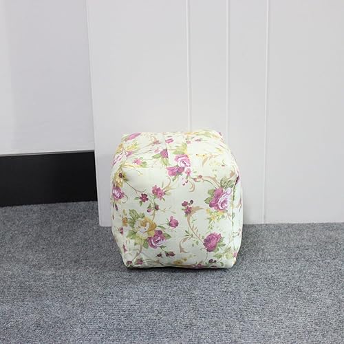 Vista 104 de Tope de puerta decorativo con peso, tope de puerta de tela con asa, cubo cuadrado resistente, protectores de pared para el hogar, oficina, A