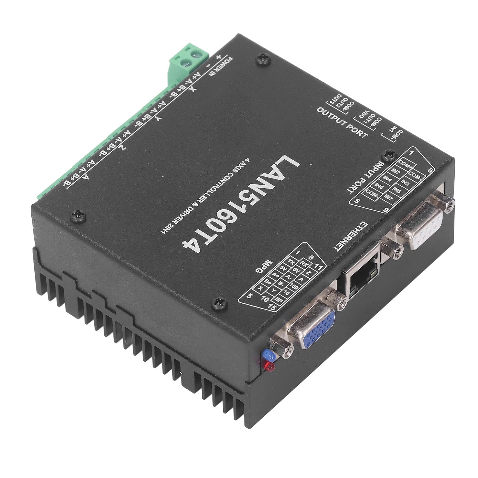 4 Achsen Controller -Treiber, CNC Motion Control Board mit Ethernet -Schnittstelle 7 Digitaleingang 3 Ausgabe 10 V Spindeldrehzahl für -Software 4 -Achsen -Stepping -System