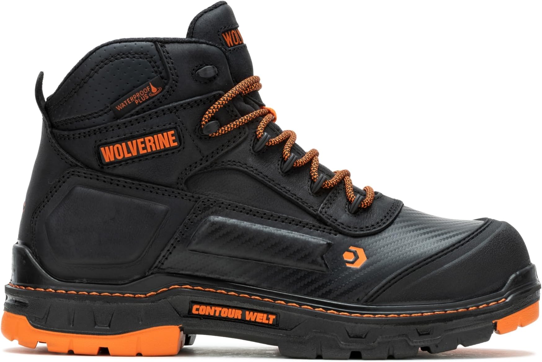 Wolverine Men's Overpass Composite Toe Waterproof Work Boots