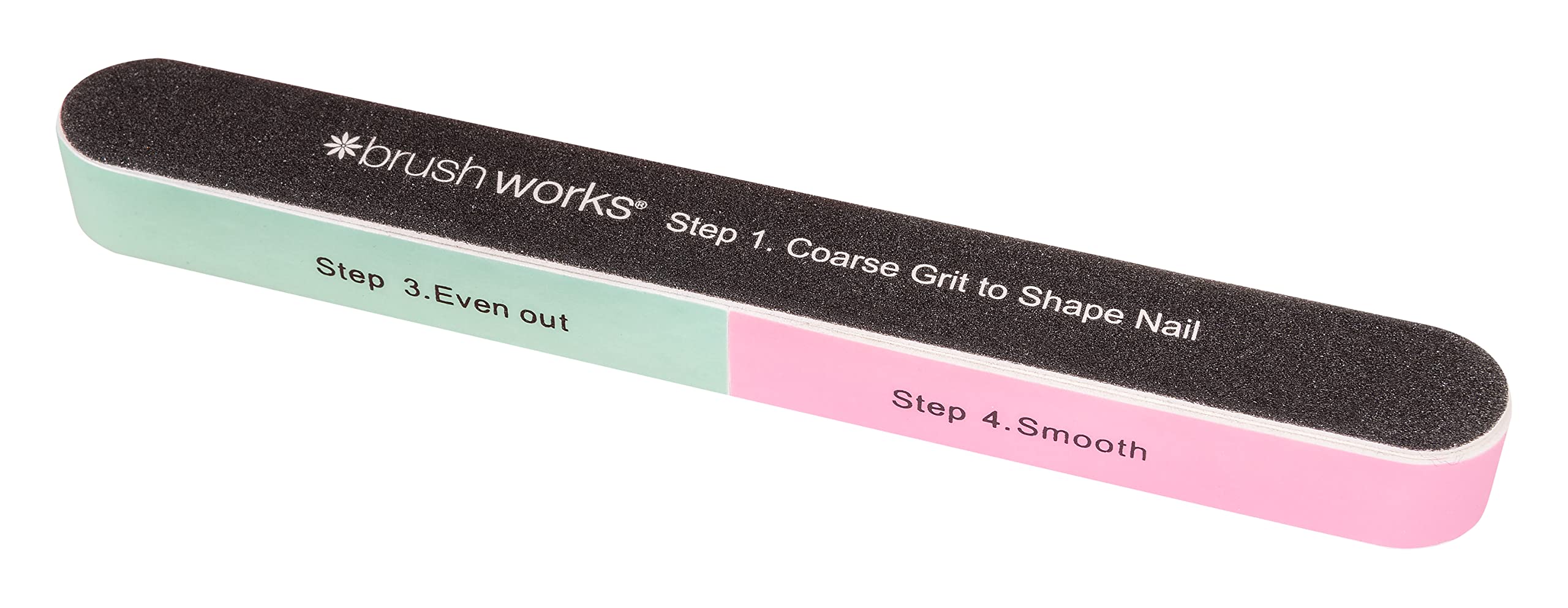 Brushworks Brushworks 6 Sided Nail File - Shape & Shine
