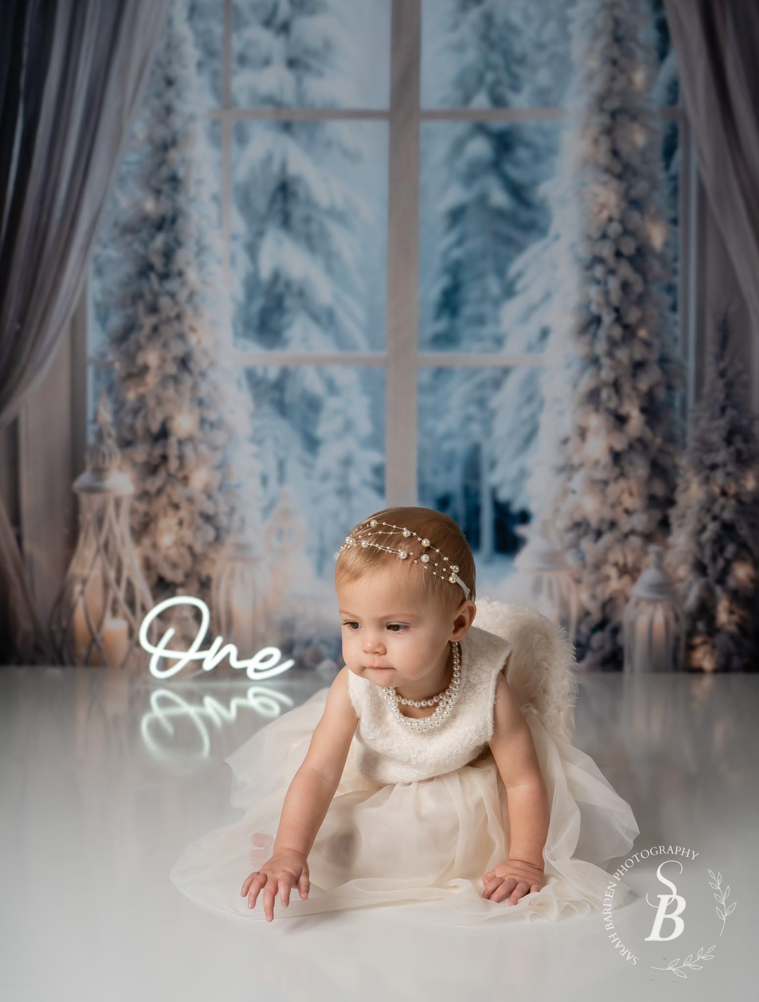 Kate Telón de fondo de fotografía de Navidad de 3 x 2 m, telón de fondo de cabina de fotos de árbol de Navidad al aire libre, paisaje de nieve, telón de fondo de fotos de invierno de Navidad, retrato