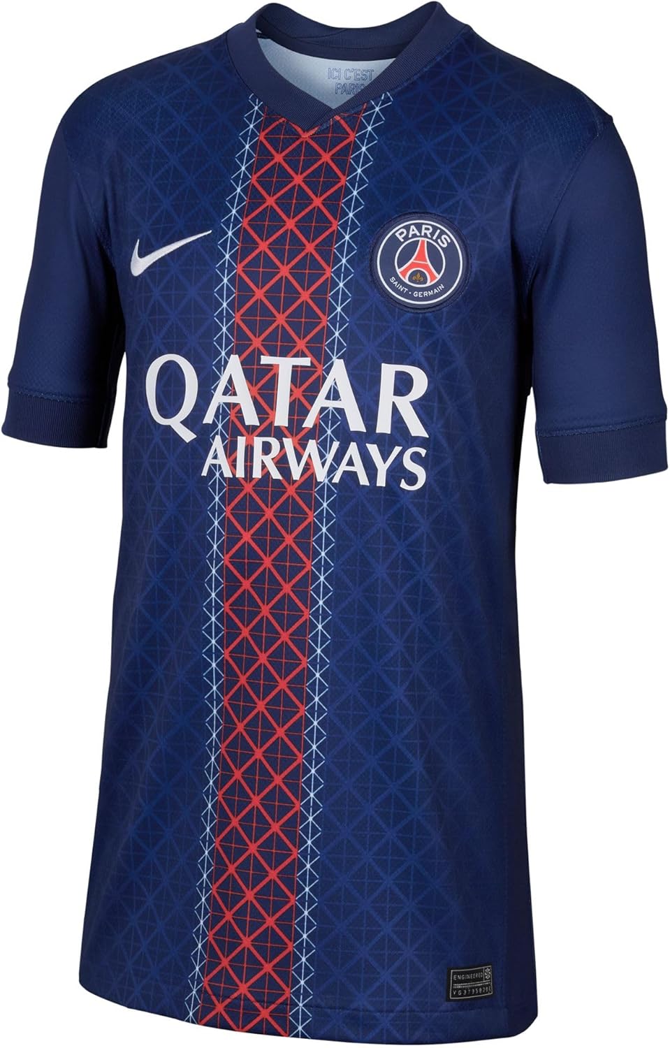 Nike Youth Paris Saint-Germain 25/26 Home Jersey (Midnight Navy/Red/White)
