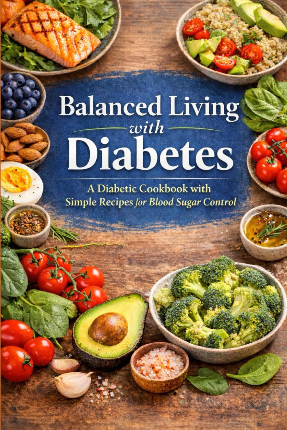 Balanced Living with Diabetes: A Diabetic Cookbook with Simple Recipes for Blood Sugar Control
