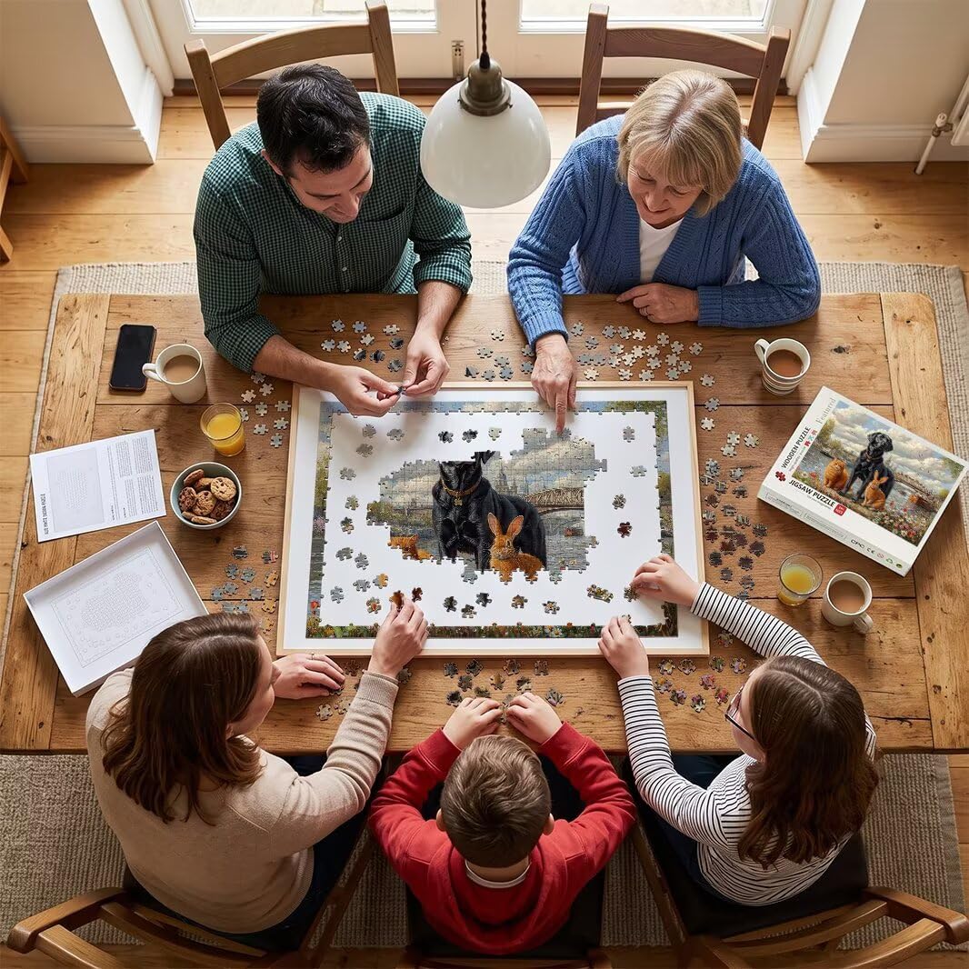 Puzzle 2000 Pezzi, Puzzle Animale per Adulti, 100x71cm, Compact Box -4688