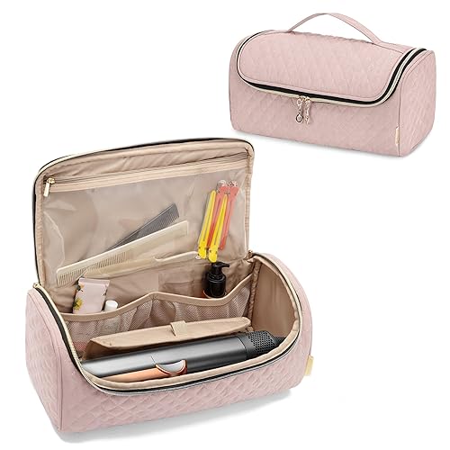 Vista 9 de Yarwo Bolsa de viaje compatible con Dyson Airstrait/Corrale alisador de cabello y accesorios, estuche de almacenamiento portátil para herramientas
