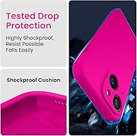 Vista 62 de FireNova Designed for iPhone 13 Pro Max Case, Silicone [Camera Protection] Phone Case with [2 Screen Protectors], Soft Anti-Scratch Microfiber Deep