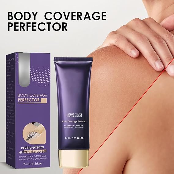 All Over Complexion Perfector, Body Coverage Perfector, Tattoo Cover Up Makeup Waterproof, Body Perfector Skin Coverage, Transfer-Resistant & Long Last, Improves Uneven Skin Tone (1 Pcs)