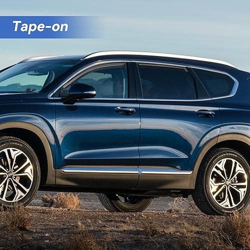 Miniatura 954 de Visores protectores de lluvia para ventana, deflectores de viento de canal exterior