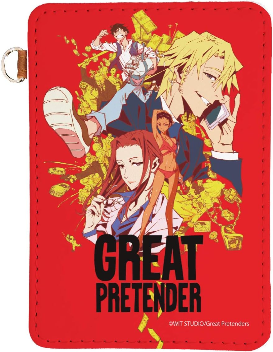 GREAT PRETENDER Leather Pass Case 01 Key Visual