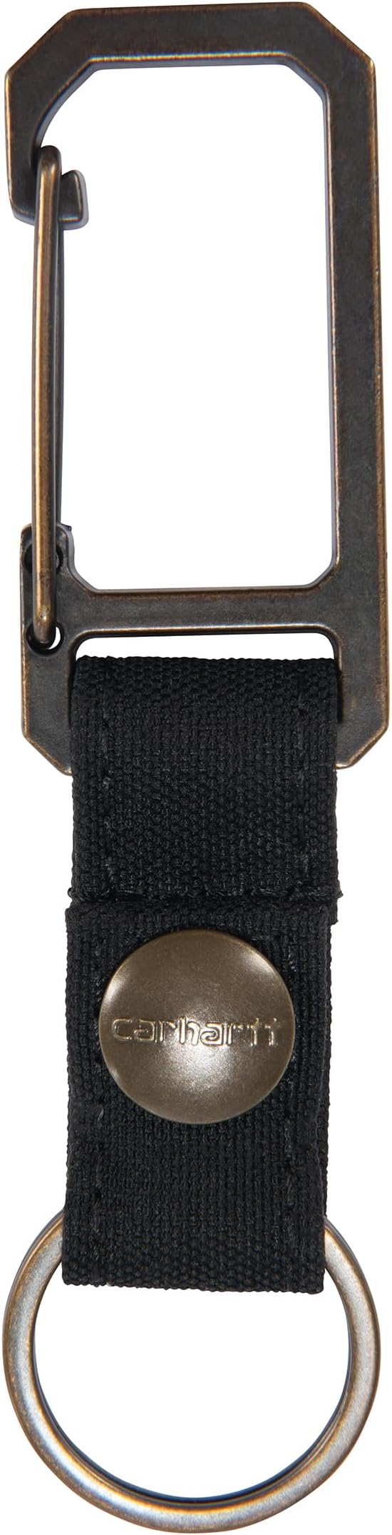 Carhartt Unisex Key Keeper, Key Ring Holder With Self-locking Metal Gate Clip Key Chain