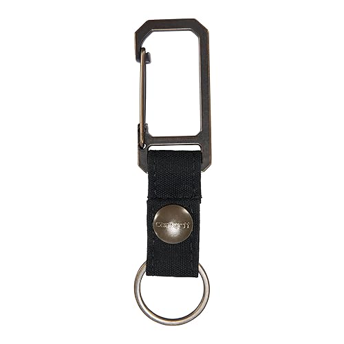Carhartt Unisex Adult Durable Metal Key Keeper, Belt Loop Key