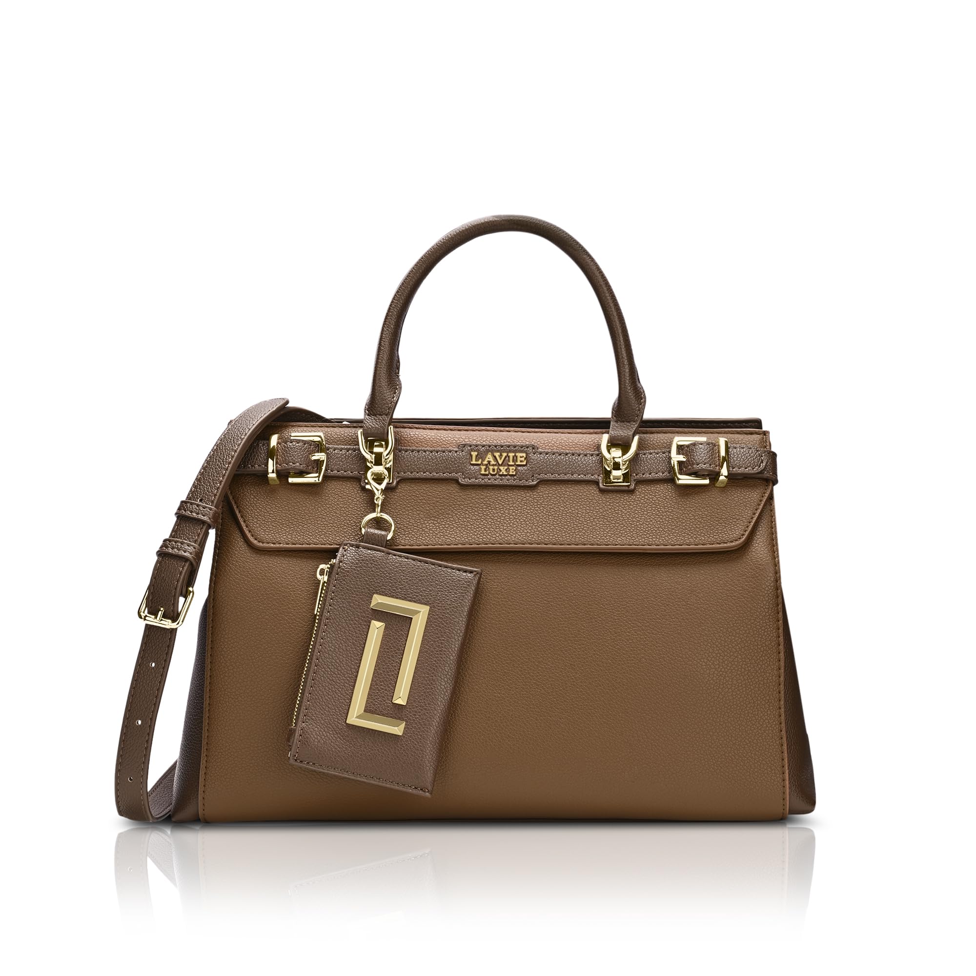 Women's Duo Cindy Horizontal Satchel Bag | Satchel Handbag For Work | Ladies Purse | Stylish Shoulder Bag | Gift For Women-image-39
