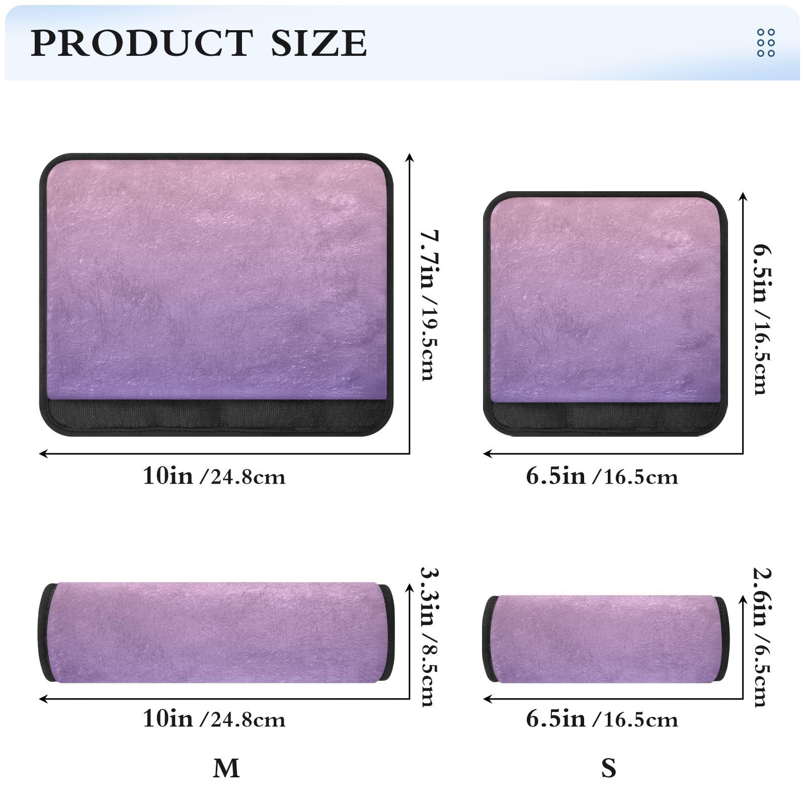 Almohadillas Para Cinturón De Seguridad - Protector Suave Lavable Para Niños Y Adultos (2 Tamaños)