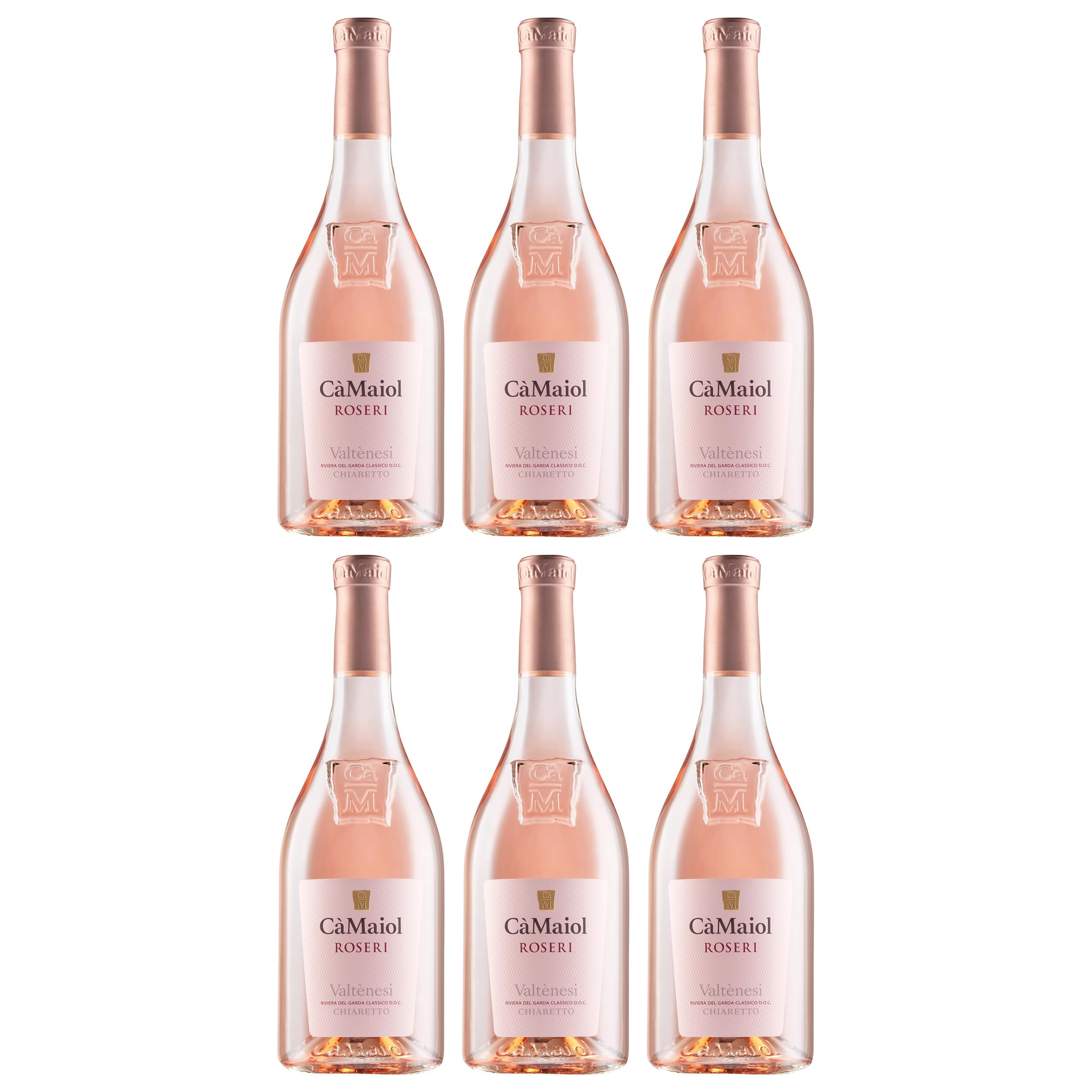 Cà Maiol Roseri Chiaretto Riviera del Garda Classico Valtenesi DOP trocken Roséwein Italien inkl. Feinwert E-book (6 x 0.75 l)