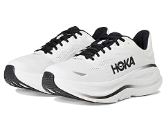 Hoka Mens Bondi 9 White Black 10 Medium