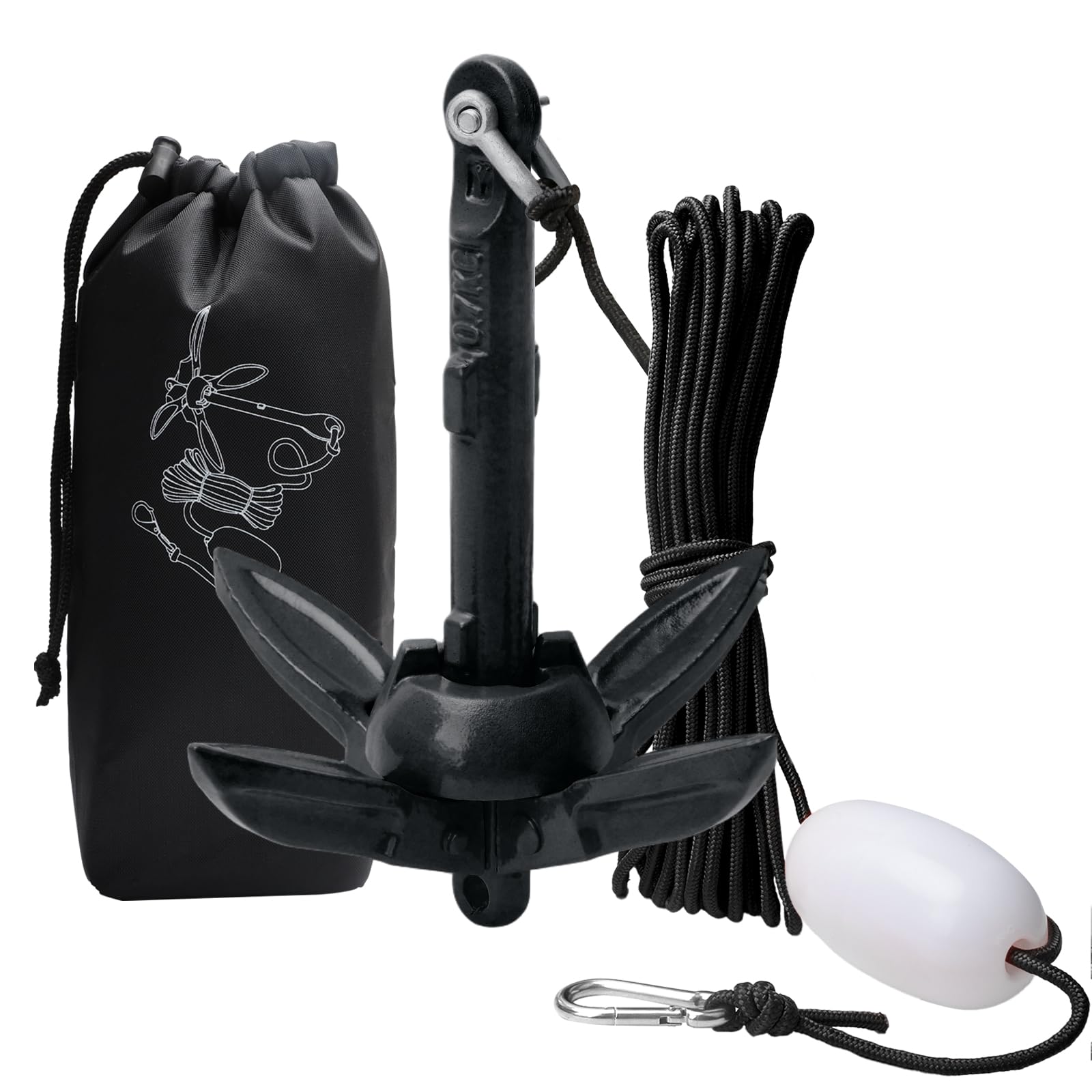 Yohaku The Boat ギフトアイテム Amazon.com : BocBoz Kayak Anchor Boat Anchor for Kayaks, Canoes
