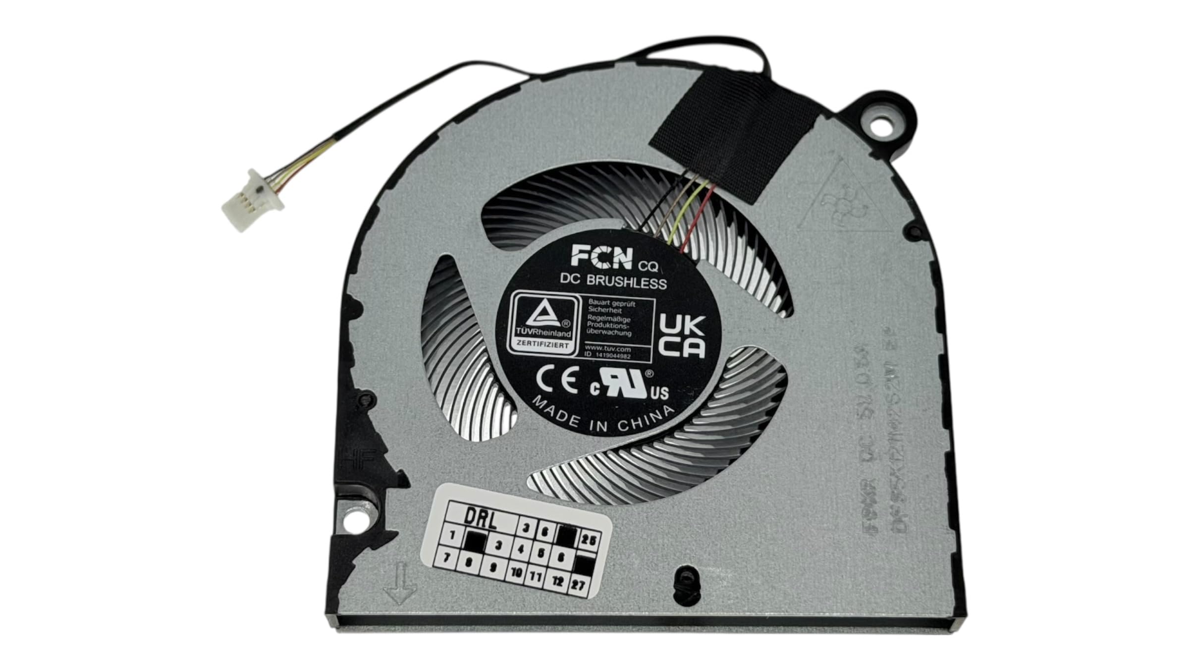 Ventola di raffreddamento CPU per Acer model DFS5K12114262M, DFS5K12114464L, DC280011ZE0, DC280011ZF0, B7007ASHNF2103TN, NS85B11-18M09, BN7505S5H-N01P, Aspire A514 - 55, A514-55G, A315-59, A315-59G