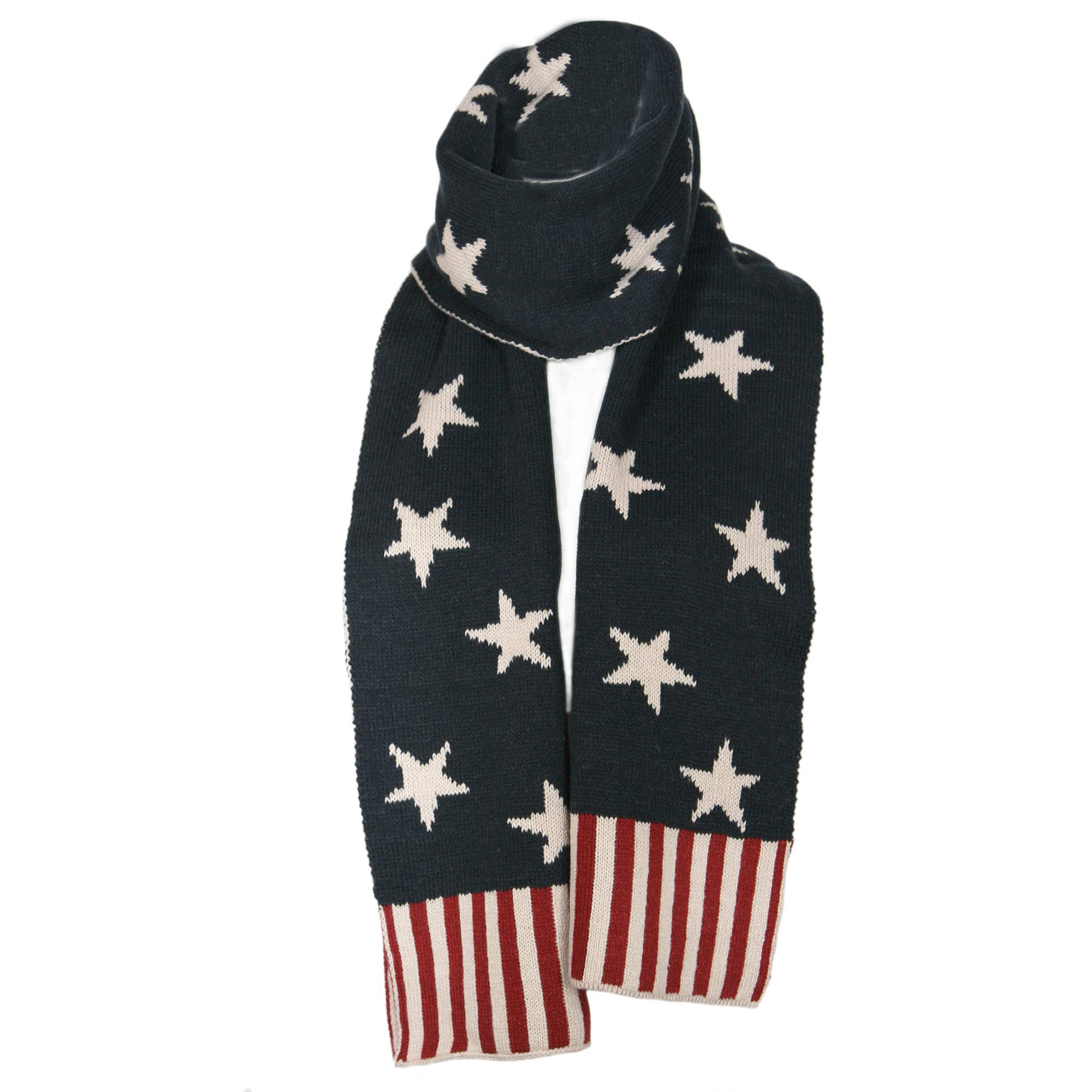 EASY AS PIE　STAR knit scarf　ニットマフラー　星柄 EASY AS PIESTAR knit scarfニットマフラー星柄