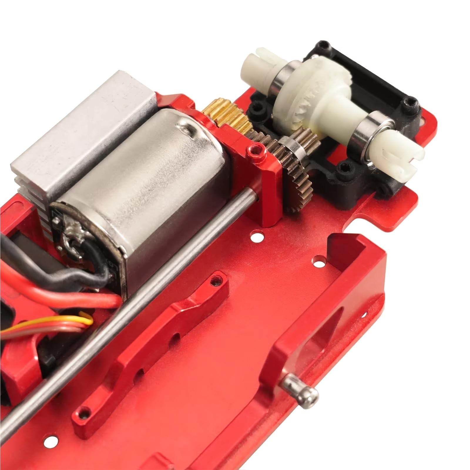 Para Wltoys 284010 284131 284161 K989 1/28 3mm Diámetro Engranaje Reductor Dientes Activo Eje Central Metal Acceso Proporcional Para Coche RC Componentes Juguetes RC